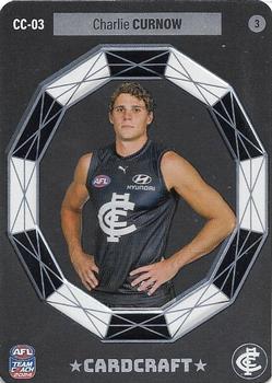 2024 AFL TeamCoach - Card Craft 3 #CC-03 Charlie Curnow Front